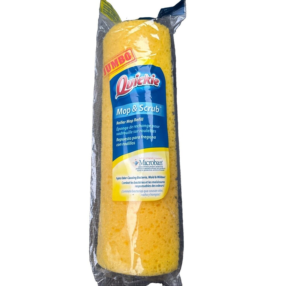 Quickie Jumbo Roller Mop Refill Type P Mop & Scrub Oversized 055/055B 0553MB